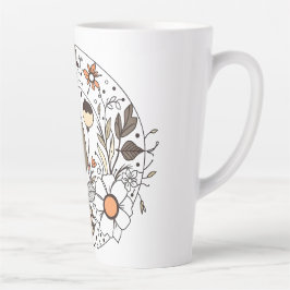 Tasse Latte Flore délicate N02