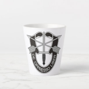 Tasse Latte Forces spéciales SF De Oppresso Liber