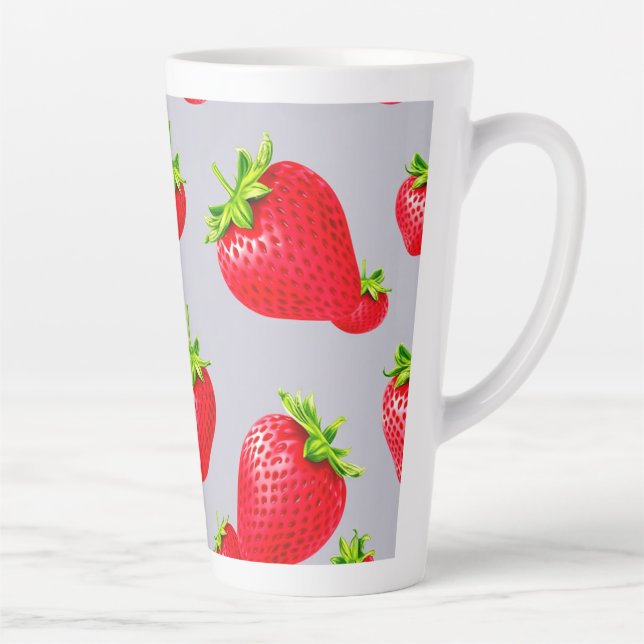 Tasse Latte fraise (Droite)
