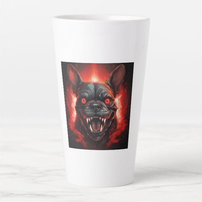 Tasse Latte French Bulldog Gone Wrong (Devant)