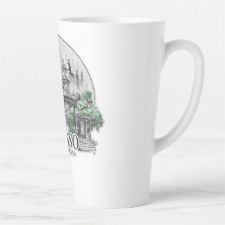 Tasse Latte Fresno City California USA