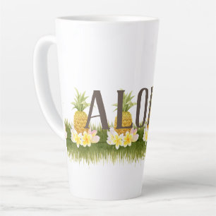 Tasse Latte Frontière Aloha Pineapple