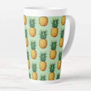 Tasse Latte Fruit d'ananas