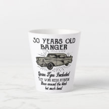 Funny 50th Birthday Retro Car Banger Date d'ajout
