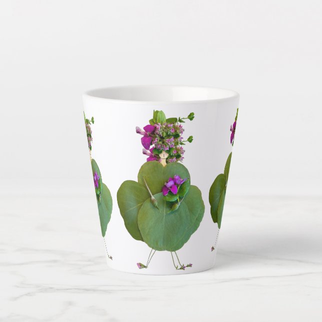 Tasse Latte Garden Girl! (Devant)