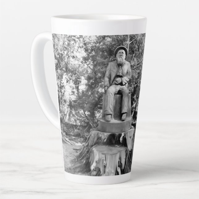 Tasse Latte Gardien de la forêt (Angle gauche)