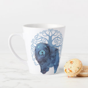 Tasse Latte GÈNES FADÉS Chow Tree de la vie latte