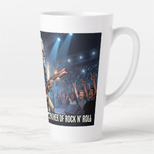 Tasse Latte George Washington Rock Star - Père Fondateur de R