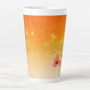 Tasse Latte GoldAmsterdam Rêveur Minimaliste Romantique