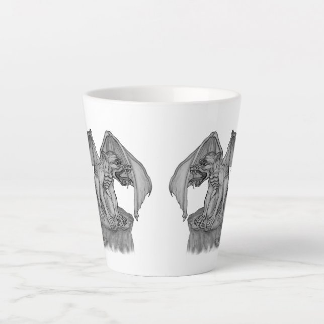 Tasse Latte Golem Gargoyle (Devant)