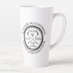 Tasse Latte Golf Troue en Un Classique Personnalisé