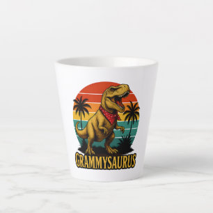 Tasse Latte Grammysaurus T Rex Dinosaur Grammy Fête des mères