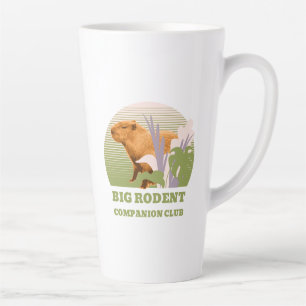 Tasse Latte Grand Club de Compagnons Rongeurs Capybara
