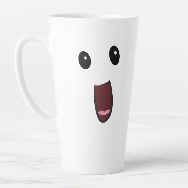 Tasse Latte Grand heureux (Gauche)