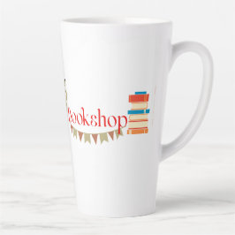 Tasse Latte Grand logo Latte Mug-17 oz