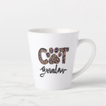 Grand-mère léopard, grand-mère de chat Sublimation