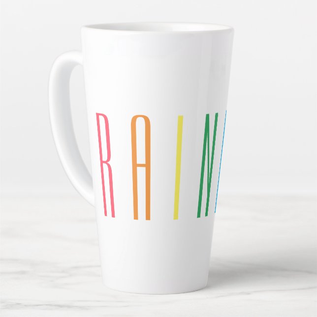 Tasse Latte GRANDE BOUTEILLE EN latte (Angle gauche)