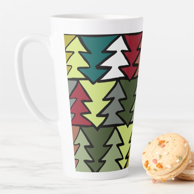 Tasse Latte Grande Musique (En situation)