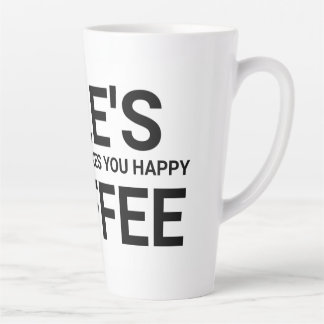 TASSE LATTE GRANDS BOGUES POUR LE THÉ