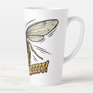 Tasse Latte Guêpe en colère BZZZT Bande dessinée