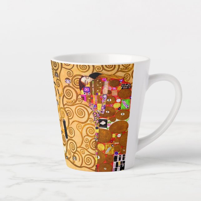 Tasse Latte Gustav Klimt Arbre de vie (Droite)