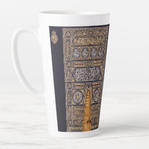 Tasse Latte Hadj Kaaba La Mecque Musulman Arafat pèlerinage Om