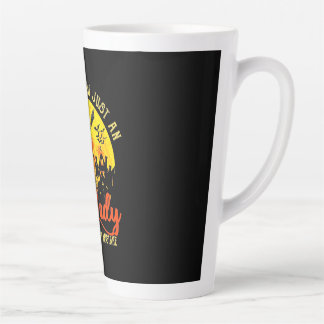 Tasse Latte Halloween avec la vieille dame