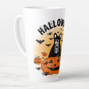 Tasse Latte Halloween Frenchie