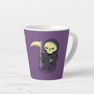 Tasse Latte Halloween Squelette Dracula Mummy Griffe Reaper