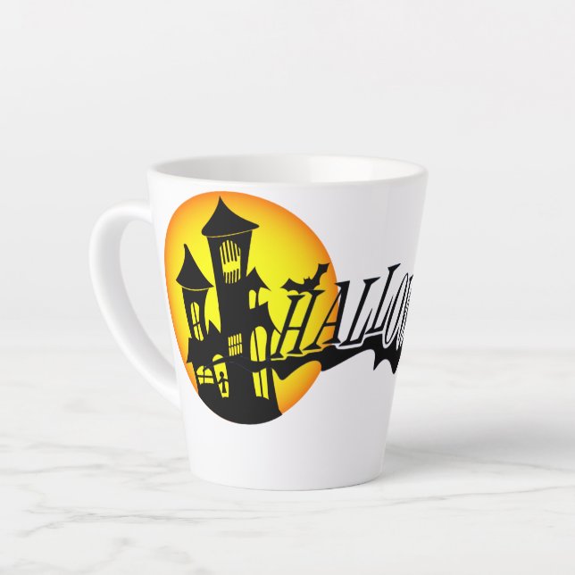 Tasse Latte haloween (Angle gauche)