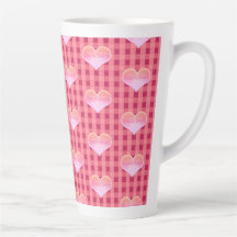 Heart's Desire Hearts & Checked Tablecth Motif