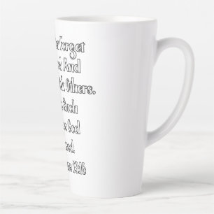 Tasse Latte Hébreux 13:16 Verset de la Bible