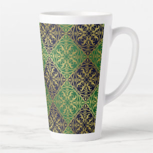 Tasse Latte Herald de la Renaissance médiévale Lion Leopard Me