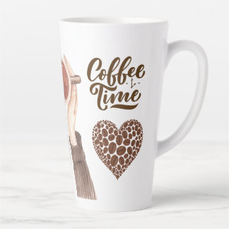 Tasse Latte Heure du café