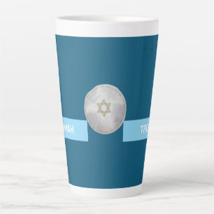 Tasse Latte HEUREUX HANOUKKA grand