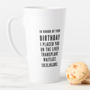 Tasse Latte Hilaried meilleur ami sarcastique heureux annivers