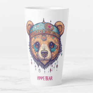 Tasse Latte Hippie Bear I