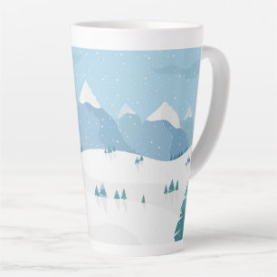 Tasse Latte Hiver