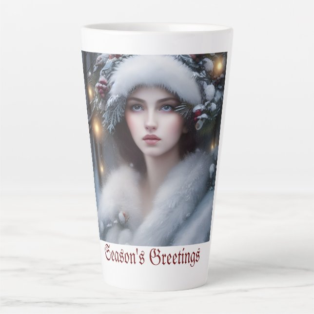 Tasse Latte Holiday (Devant)