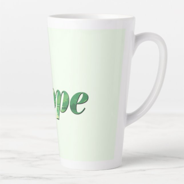 Tasse Latte Hope. (Droite)