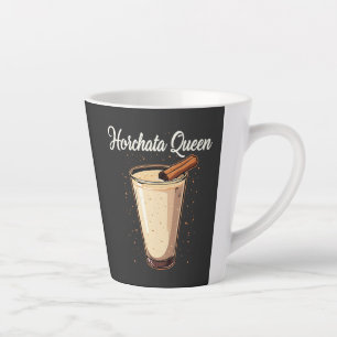 Tasse Latte Horchata Queen Mexicaine Espagnol Boisson
