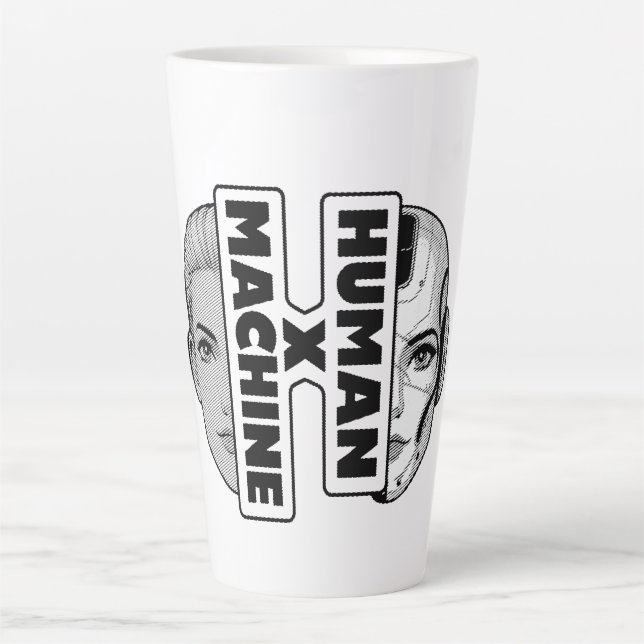 Tasse Latte HUMAN x MACHINE (Devant)
