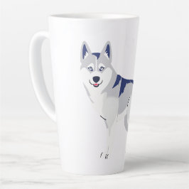 Tasse Latte Husky
