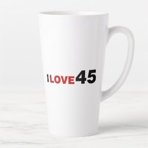 Tasse Latte I Love 45