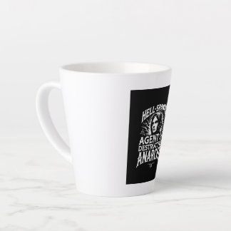 Tasse Latte Icône féministe générée par l'enfer