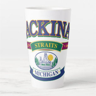 Tasse Latte Île Mackinac Michigan