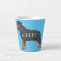 Illustration de chien Rottweiler
