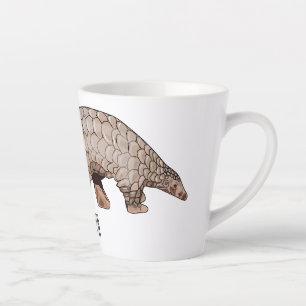 Tasse Latte Illustration de Pangolin