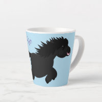 Illustration d'un poney de Shetland mignon