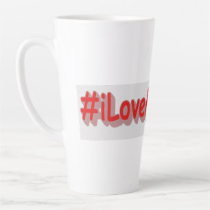 Tasse Latte "#iLoveMichigan " Conception sympa. Commandez dès 